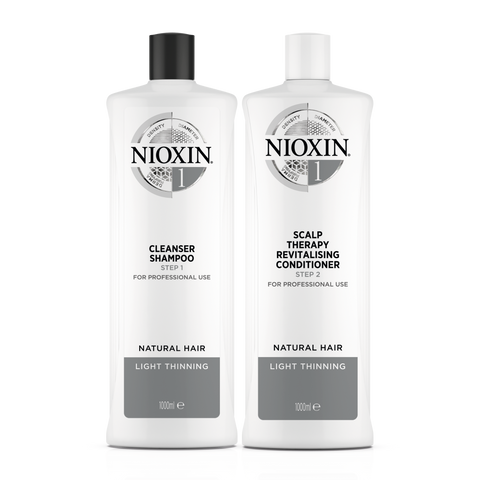 Nioxin System 1 - 1 Litre Duo