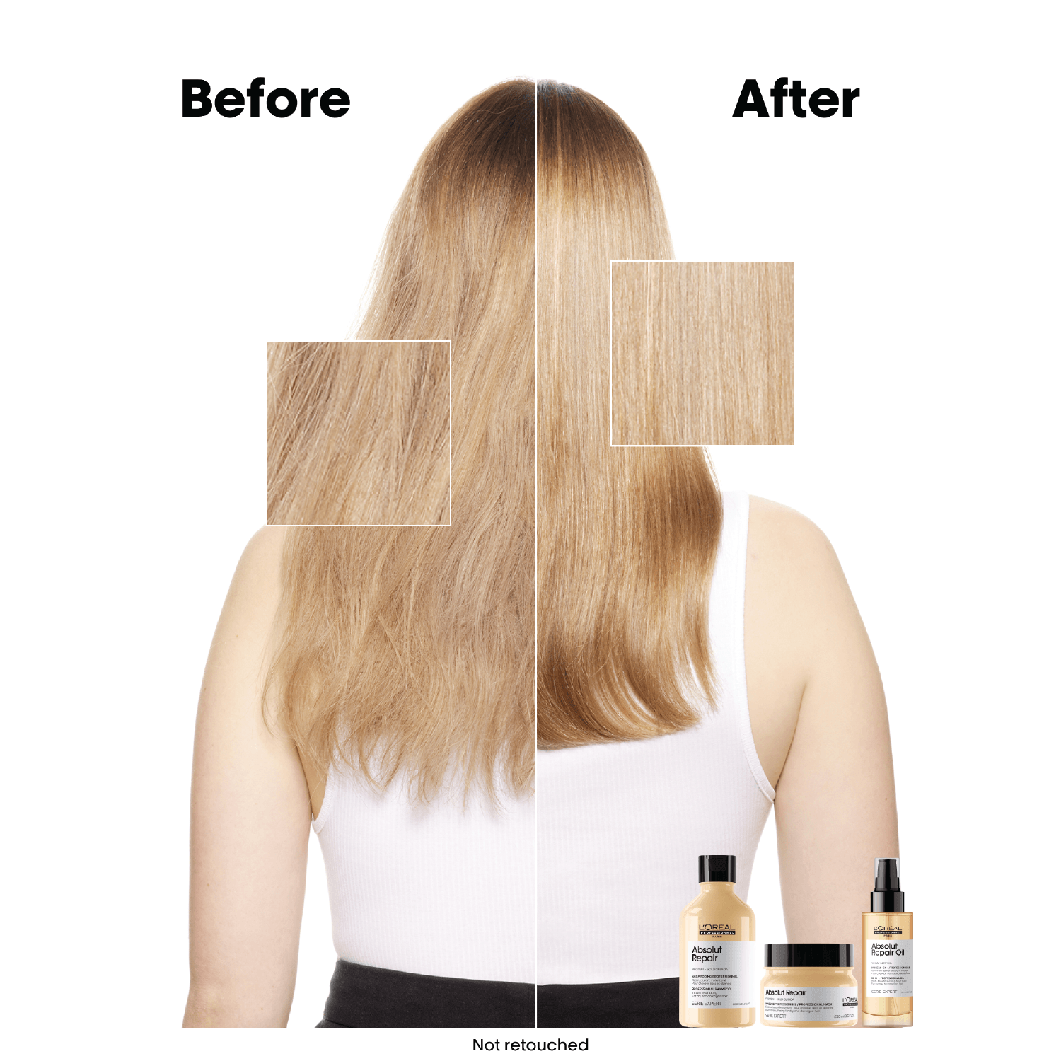 L'Oreal Professional Serie Expert Absolut Repair Shampoo 500ml Refill Pouch