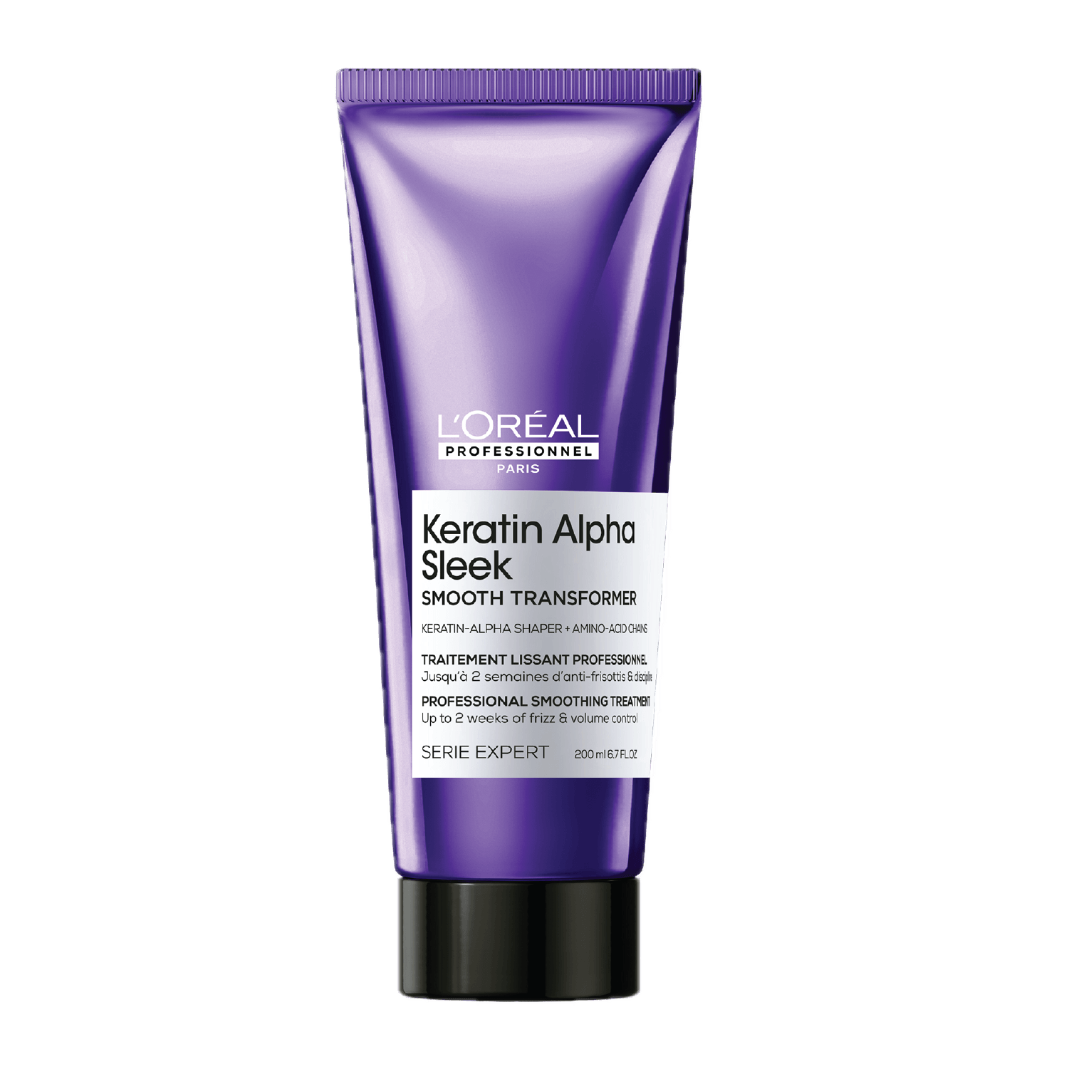 L'Oreal Professional Keratin Alpha Sleek Smooth Transformer Treatment 200ml