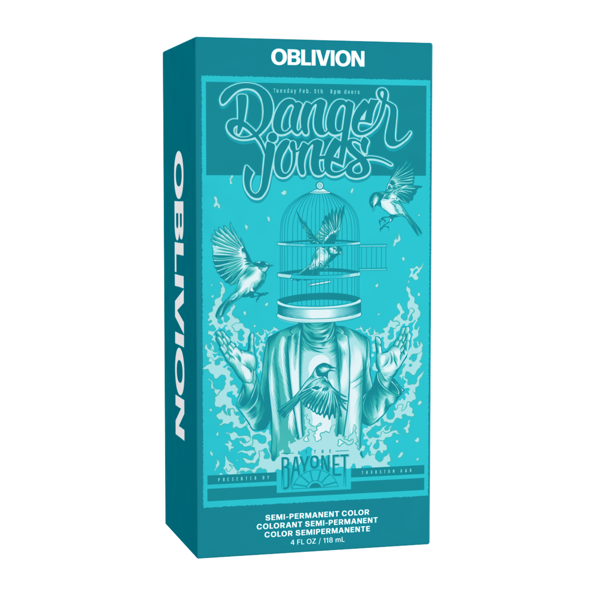 Danger Jones Semi-Permanent Colour - Oblivion (Teal) 118ml*