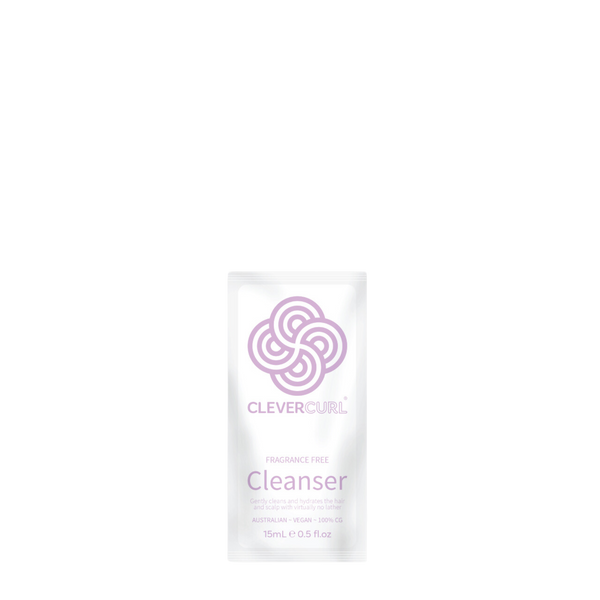 Clever Curl Fragrance Free Cleanser 15ml sachet