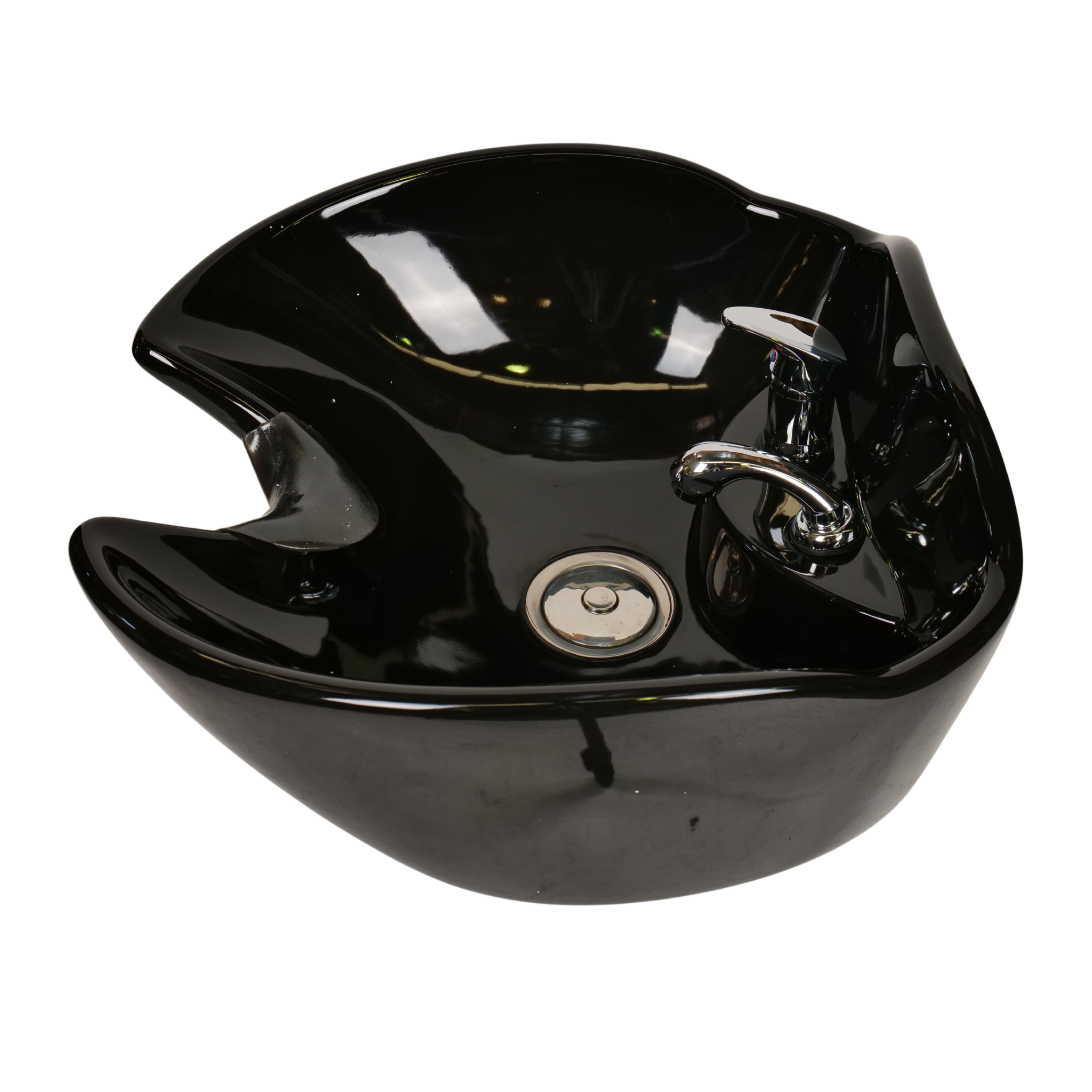 Basin Black with Shower, Mixer & Tilting Neck*