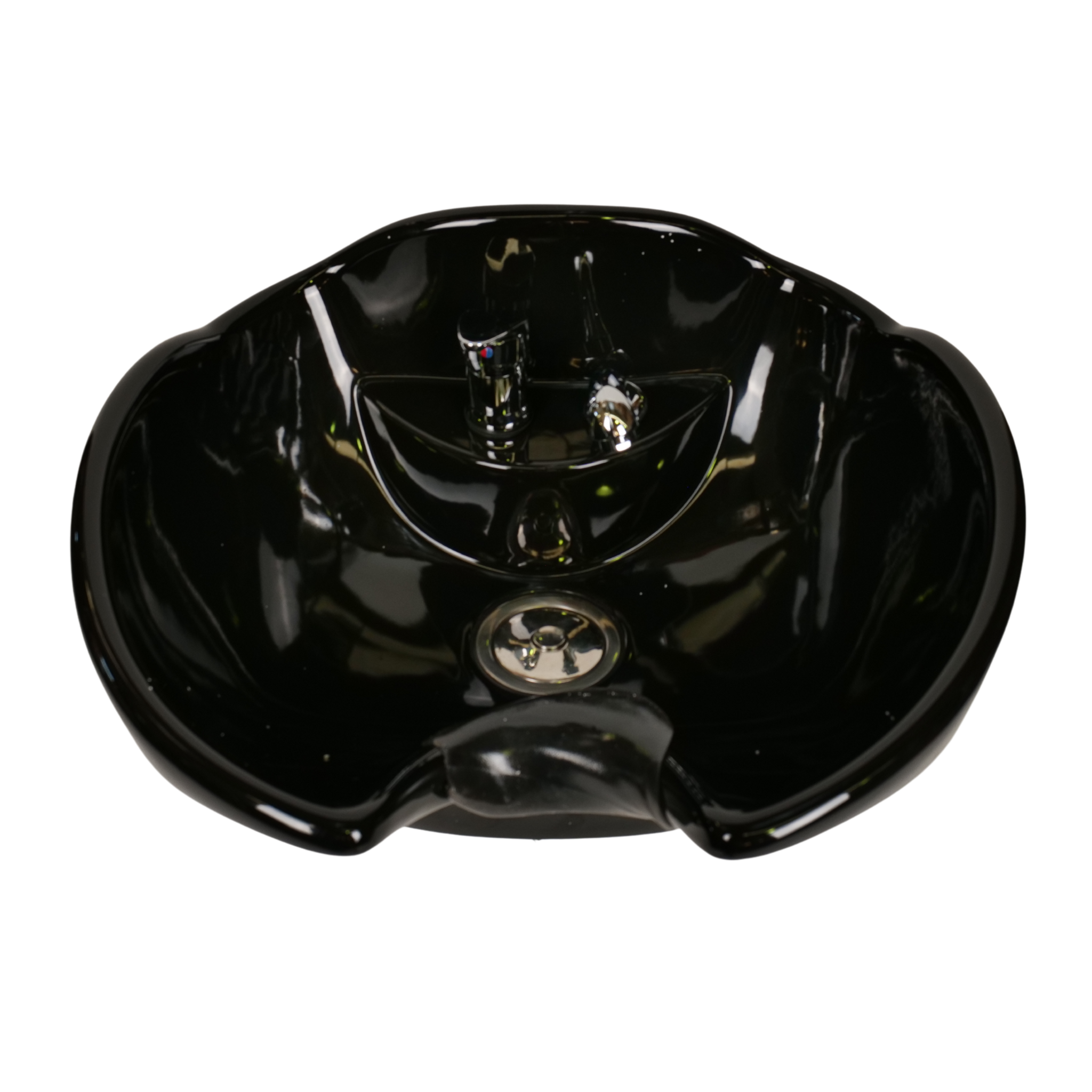 Basin Black with Shower, Mixer & Tilting Neck*