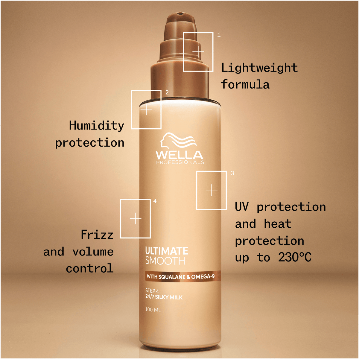 Wella Ultimate Smooth Silky Milk 100ml