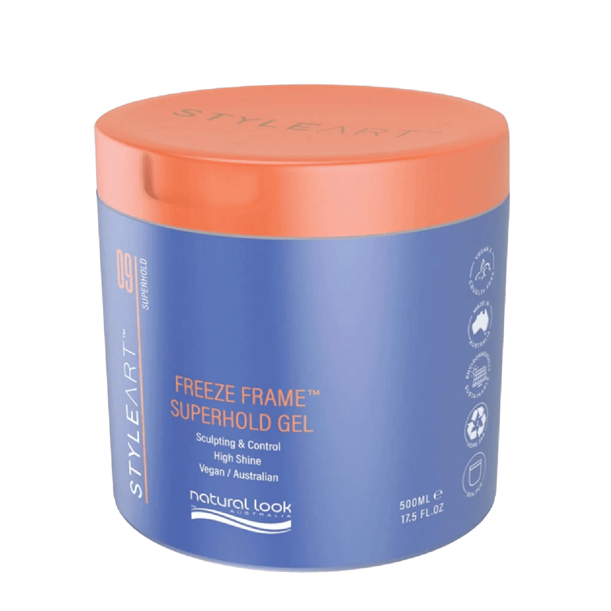 Natural Look Freeze Frame Superhold Gel 500ml