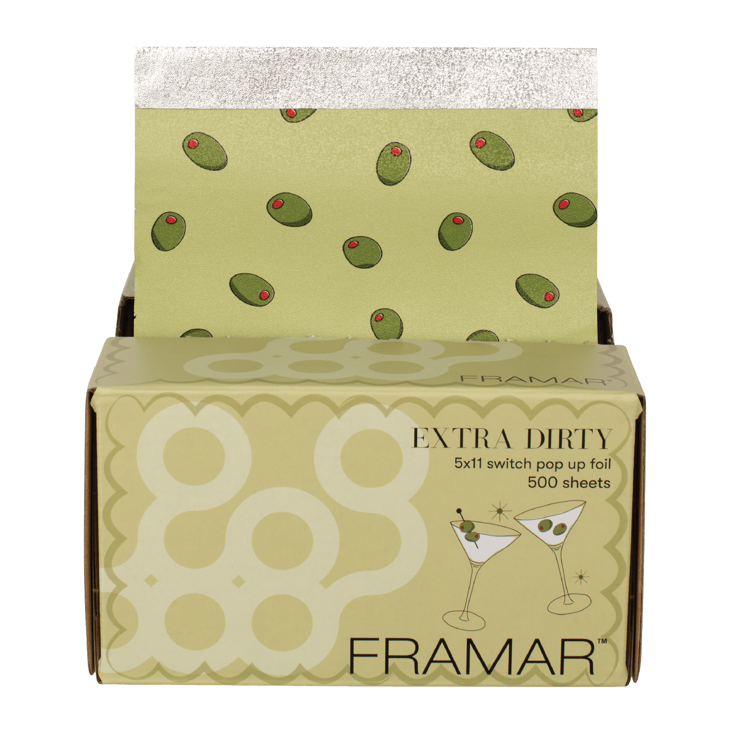 Framar Extra Dirty 5x11 Switch Pop Up Foils - 500 Sheets - Limited Edition