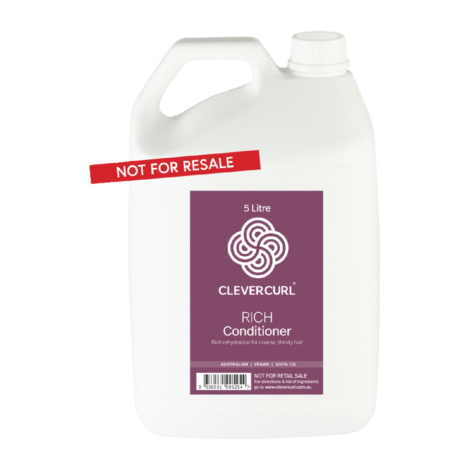 Clever Curl Rich Conditioner 5 Litre