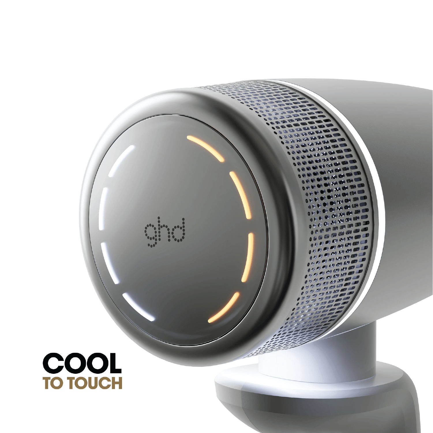 ghd Speed Ionic Hair Dryer in Metallic White