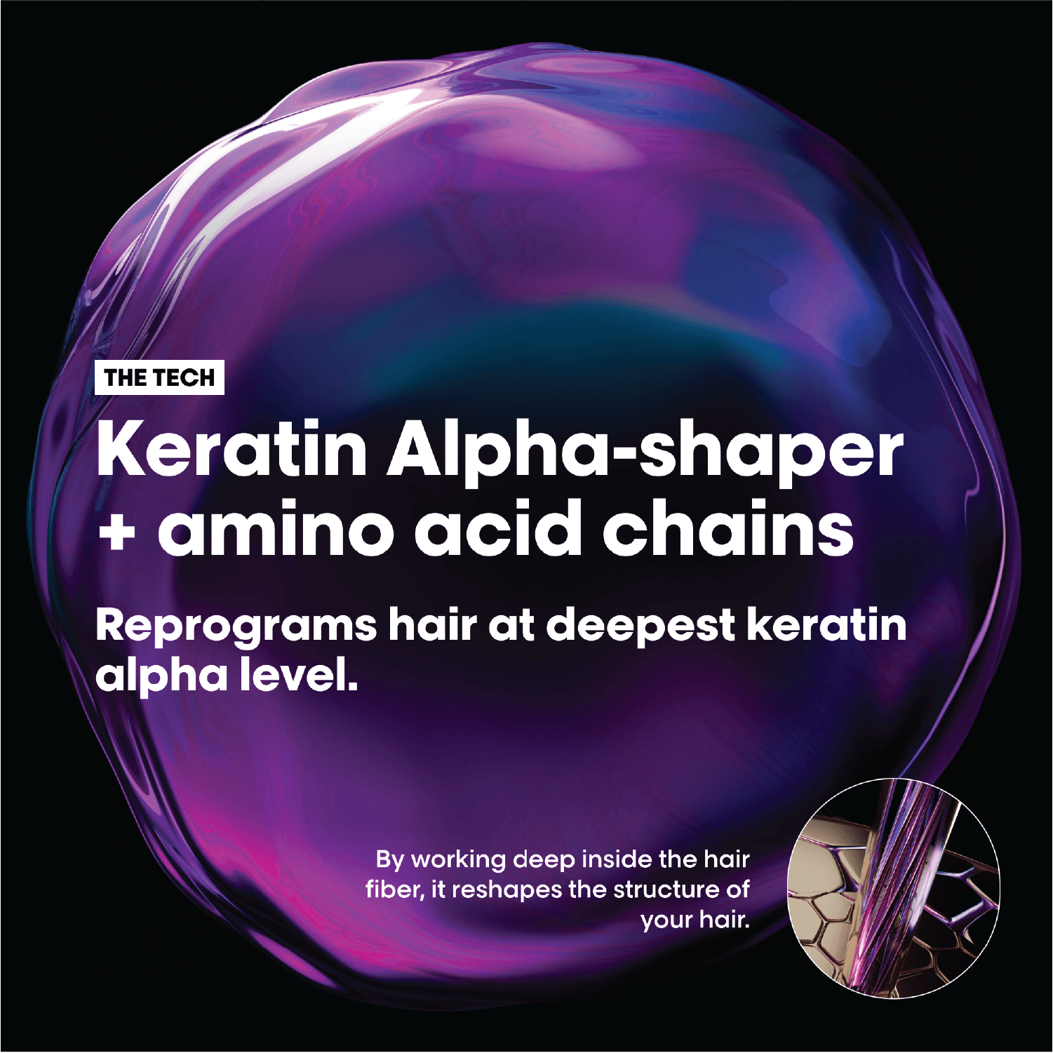 L'Oreal Professional Keratin Alpha Sleek Serum 50ml