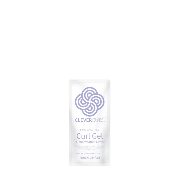 Clever Curl Fragrance Free Humid Weather Gel 15ml sachet