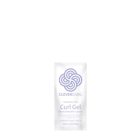 Clever Curl Fragrance Free Humid Weather Gel 15ml sachet