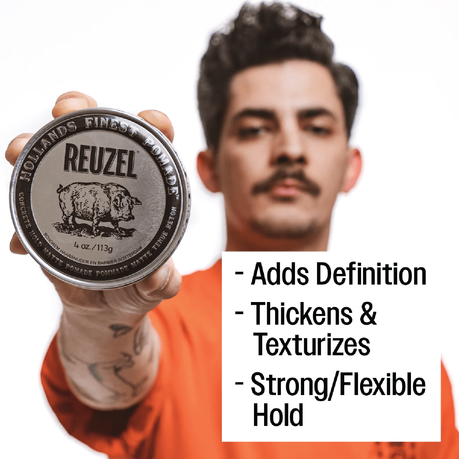 Reuzel Concrete Hold Matte Pomade 95g