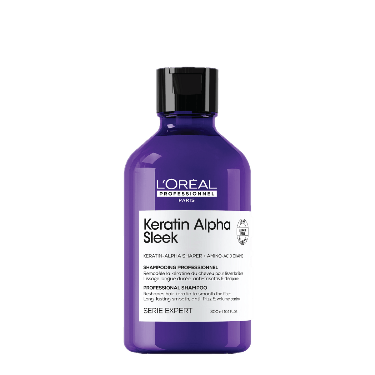 L'Oreal Professional Keratin Alpha Sleek Shampoo 300ml