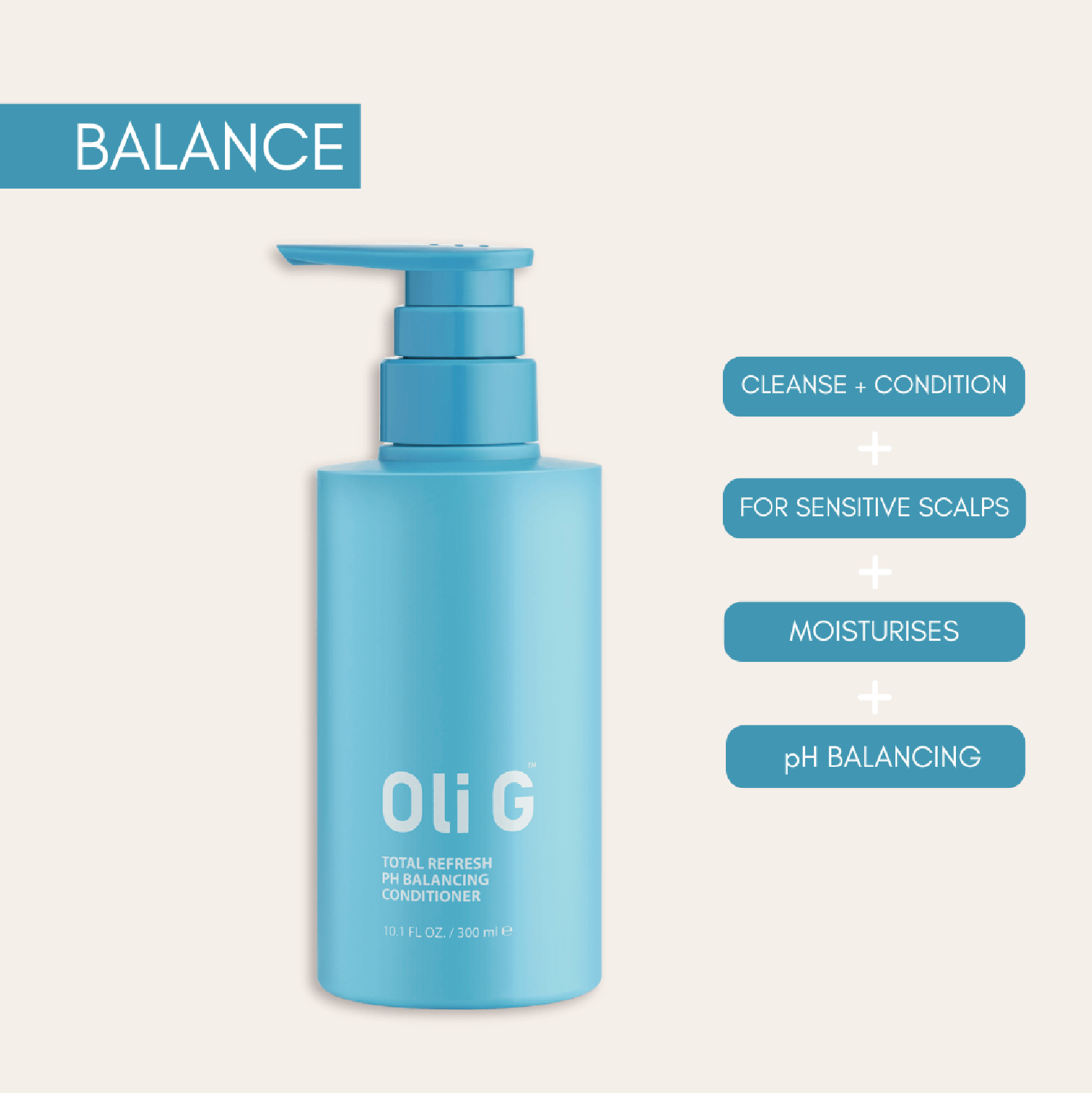 Oli G Total Refresh pH Balancing Conditioner 300ml