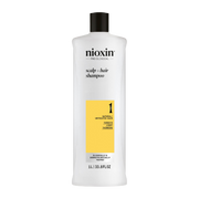 Nioxin System 1 Scalp + Hair Thickening Shampoo For Natural Hair with Light Thinning 1 Litre
