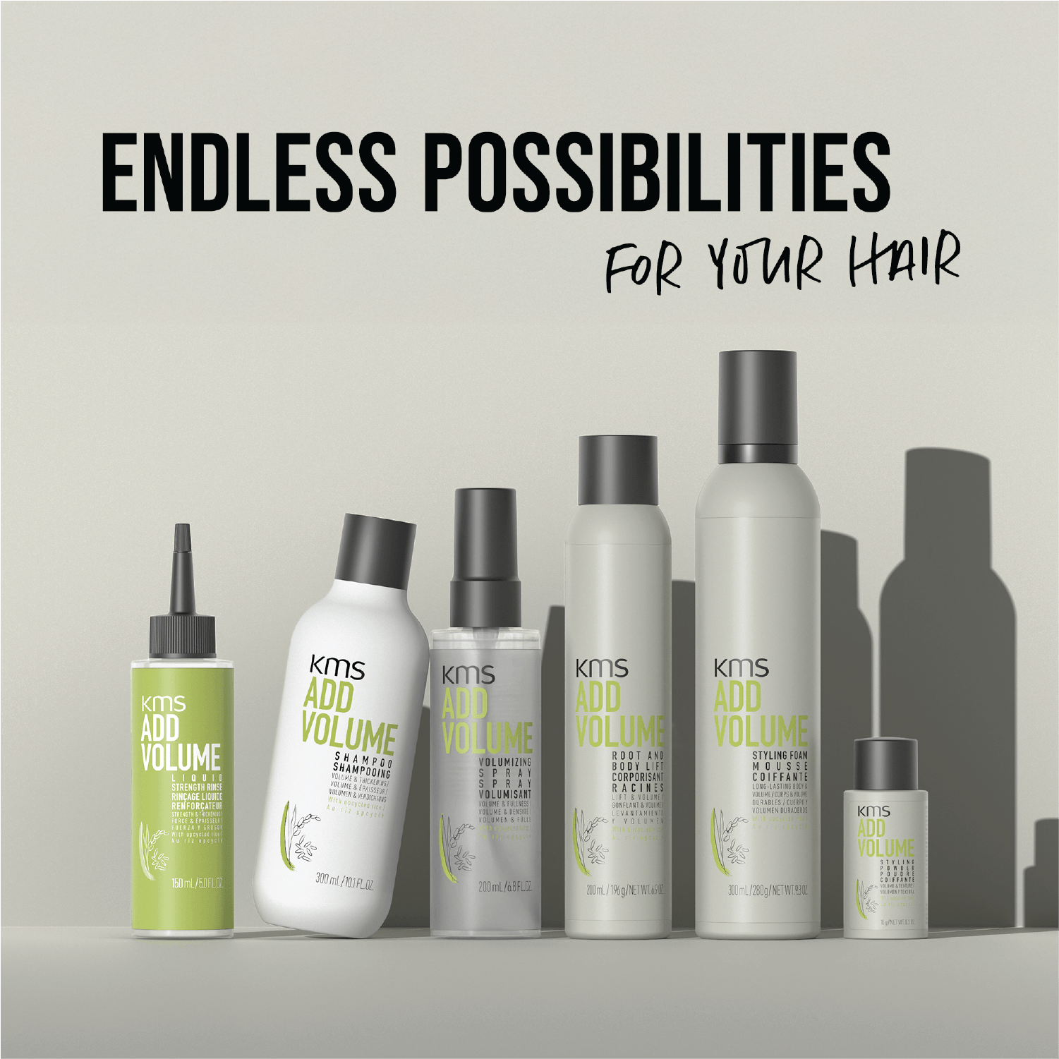 KMS Add Volume Shampoo 300ml