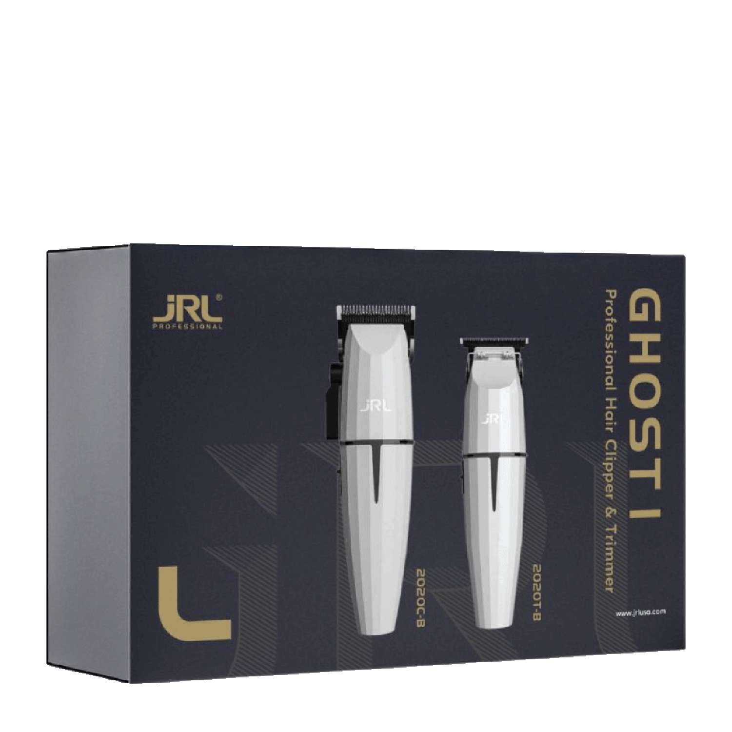 JRL ONYX Clipper and Trimmer Duo - Ghost White