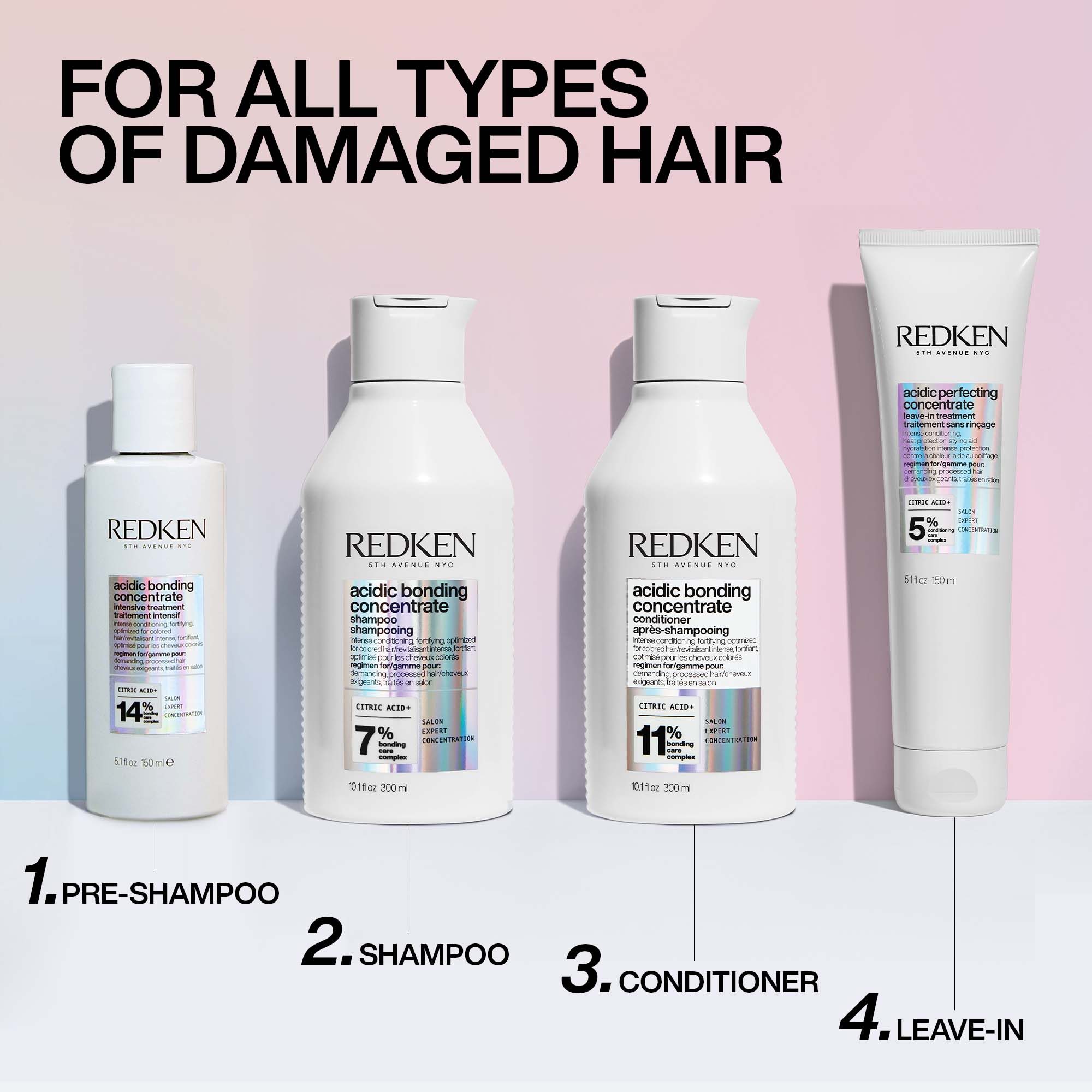 Redken Acidic Bonding Concentrate Shampoo 500ml
