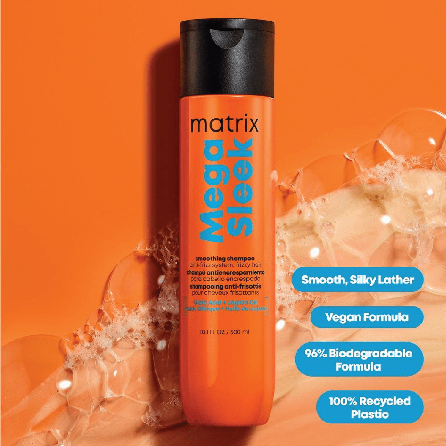 Matrix Total Results Mega Sleek Shampoo 300ml *New*