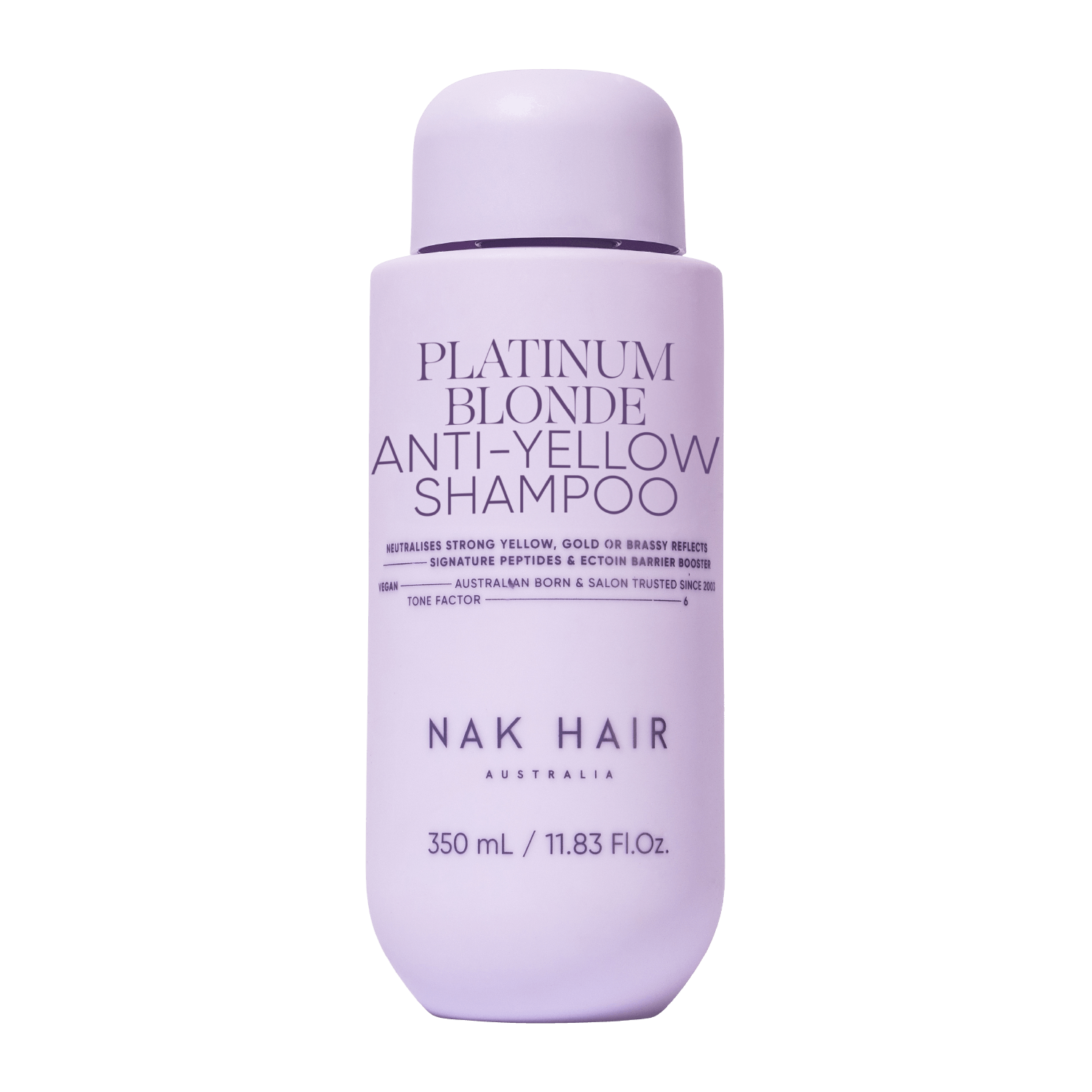 Nak Signature Platinum Blonde Anti-Yellow Shampoo 350ml