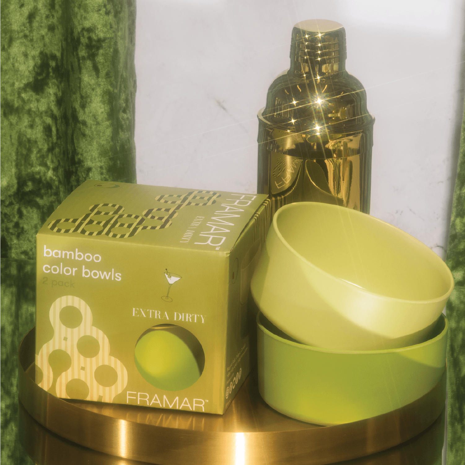 Framar Bamboo Bowls 2pc Extra Dirty - Limited Edition