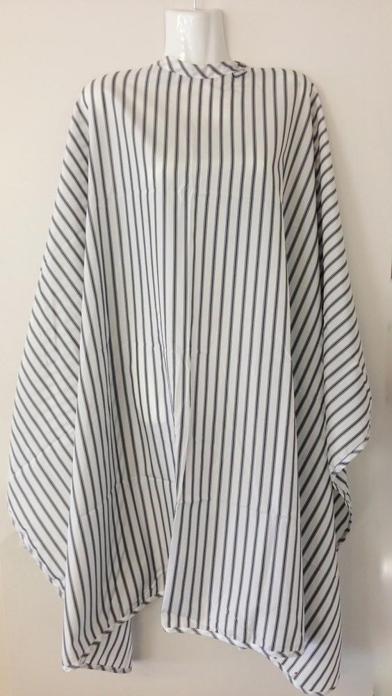 Wahl Barbers Cape White Pin Stripe