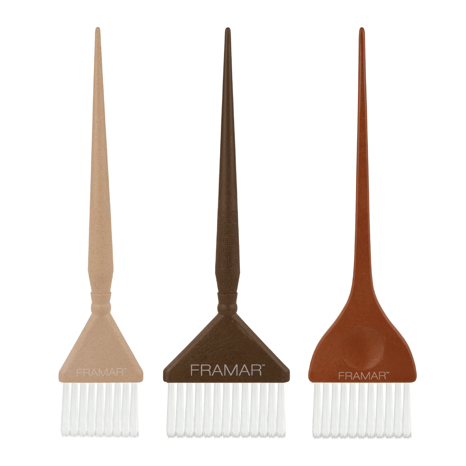 Framar Family Pack Brush Set of 3 Neutrals Terra  - Limited Edition