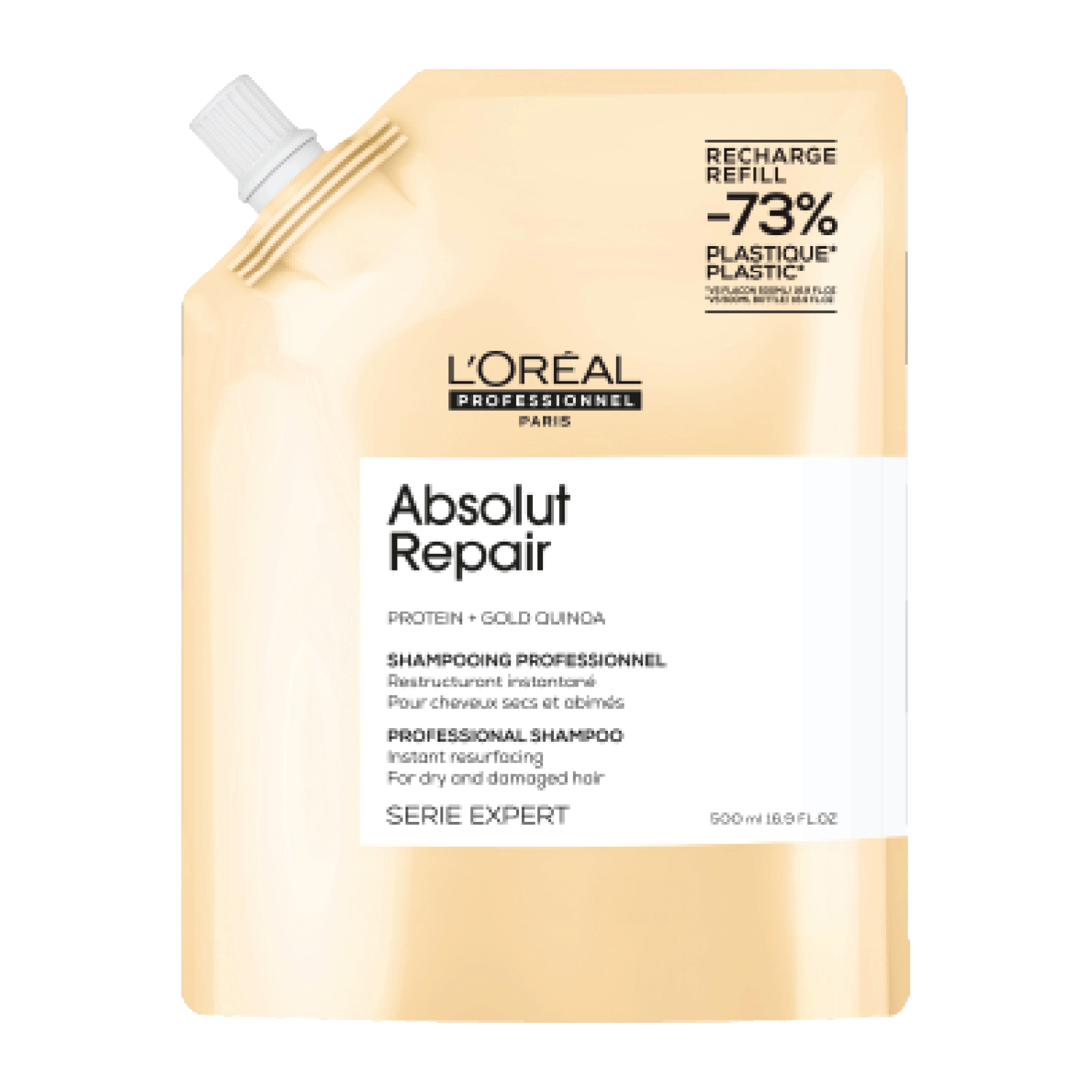 L'Oreal Professional Serie Expert Absolut Repair Shampoo 500ml Refill Pouch