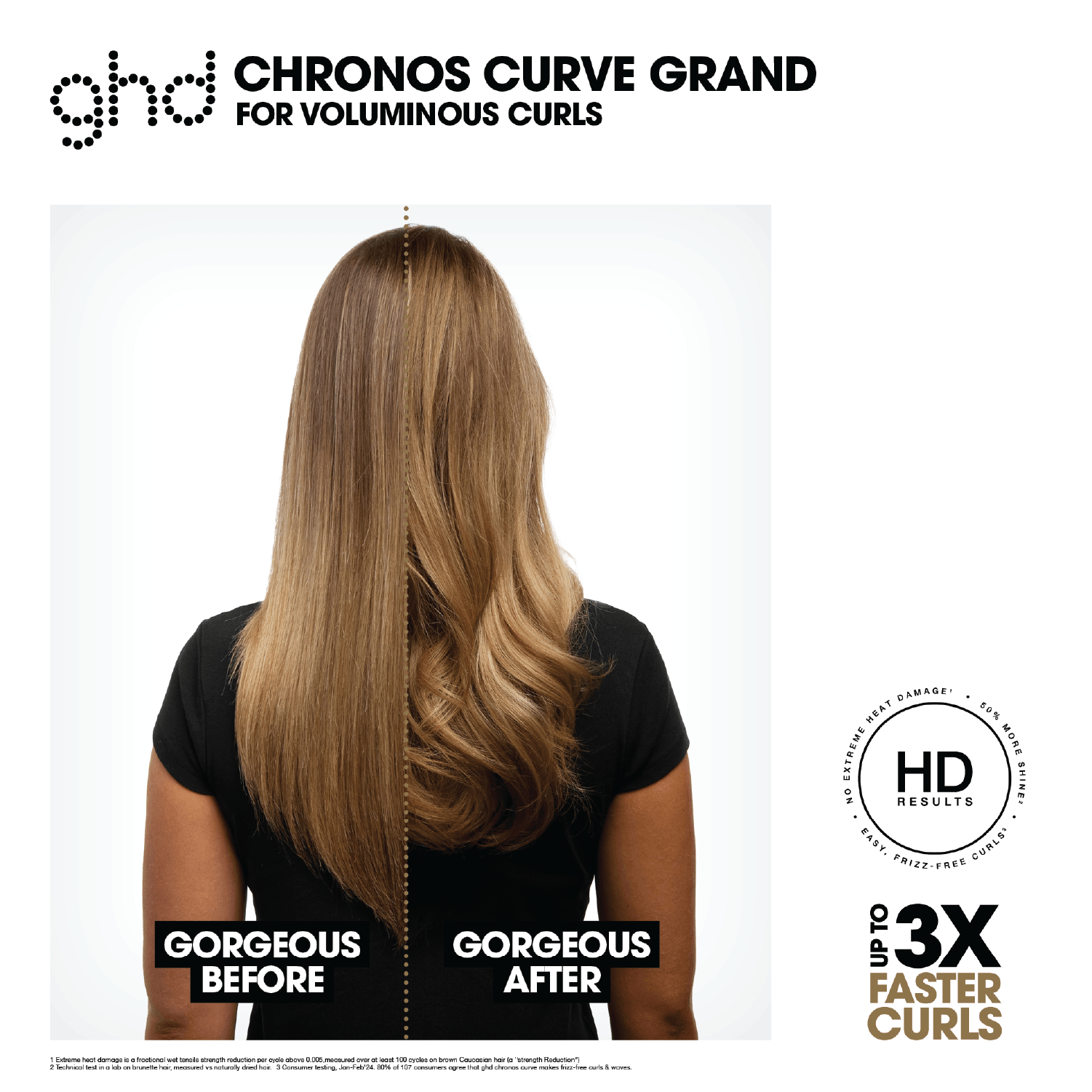 ghd Professional Use - Chronos Curve Grand Curling Tong 32mm