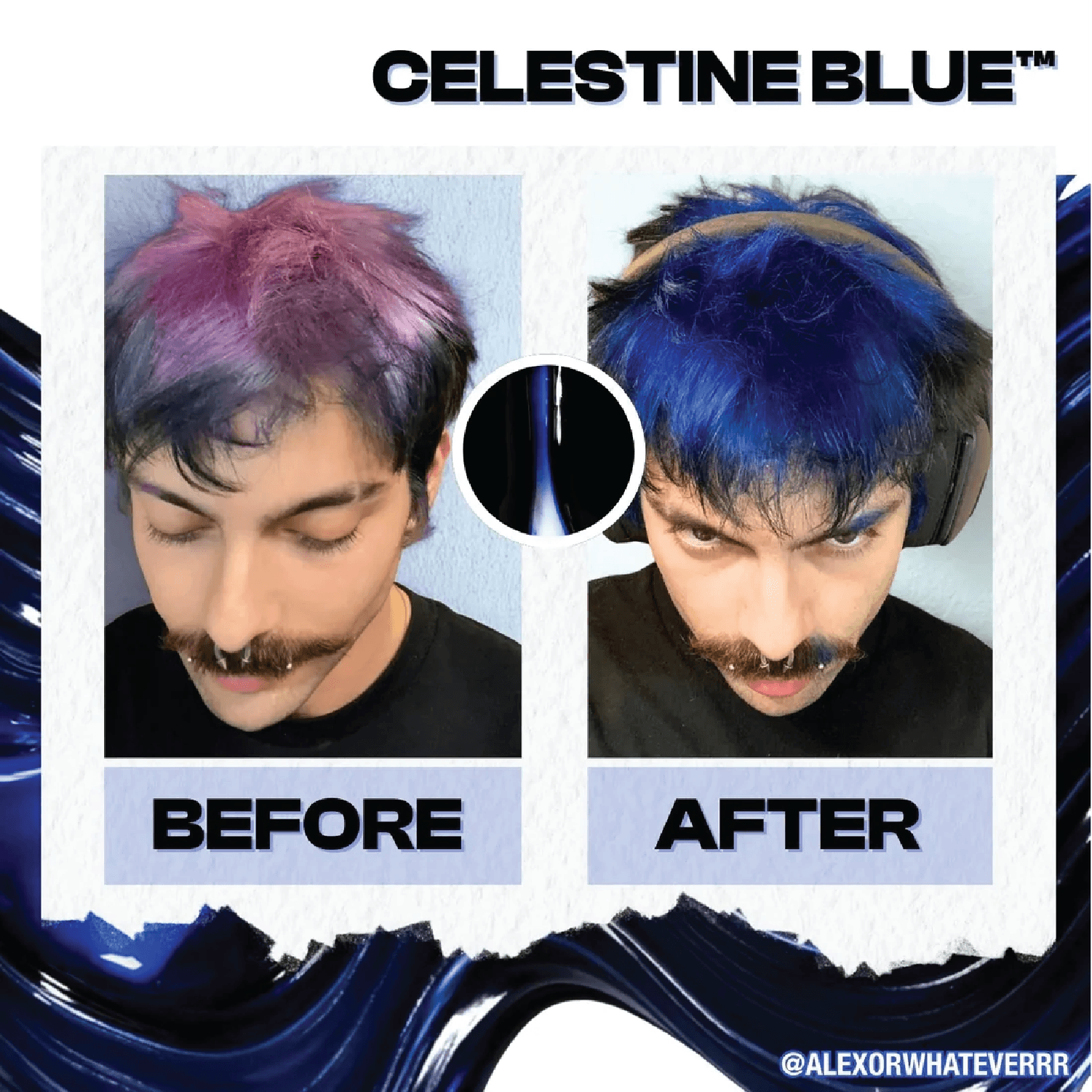 Manic Panic® Inter-GEL-actic™ Hair Color Kit - Celestine Blue™
