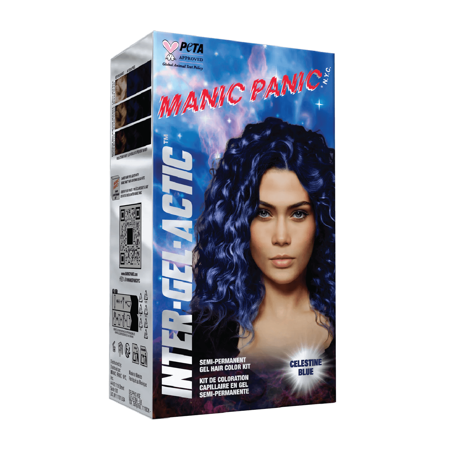 Manic Panic® Inter-GEL-actic™ Hair Color Kit - Celestine Blue™