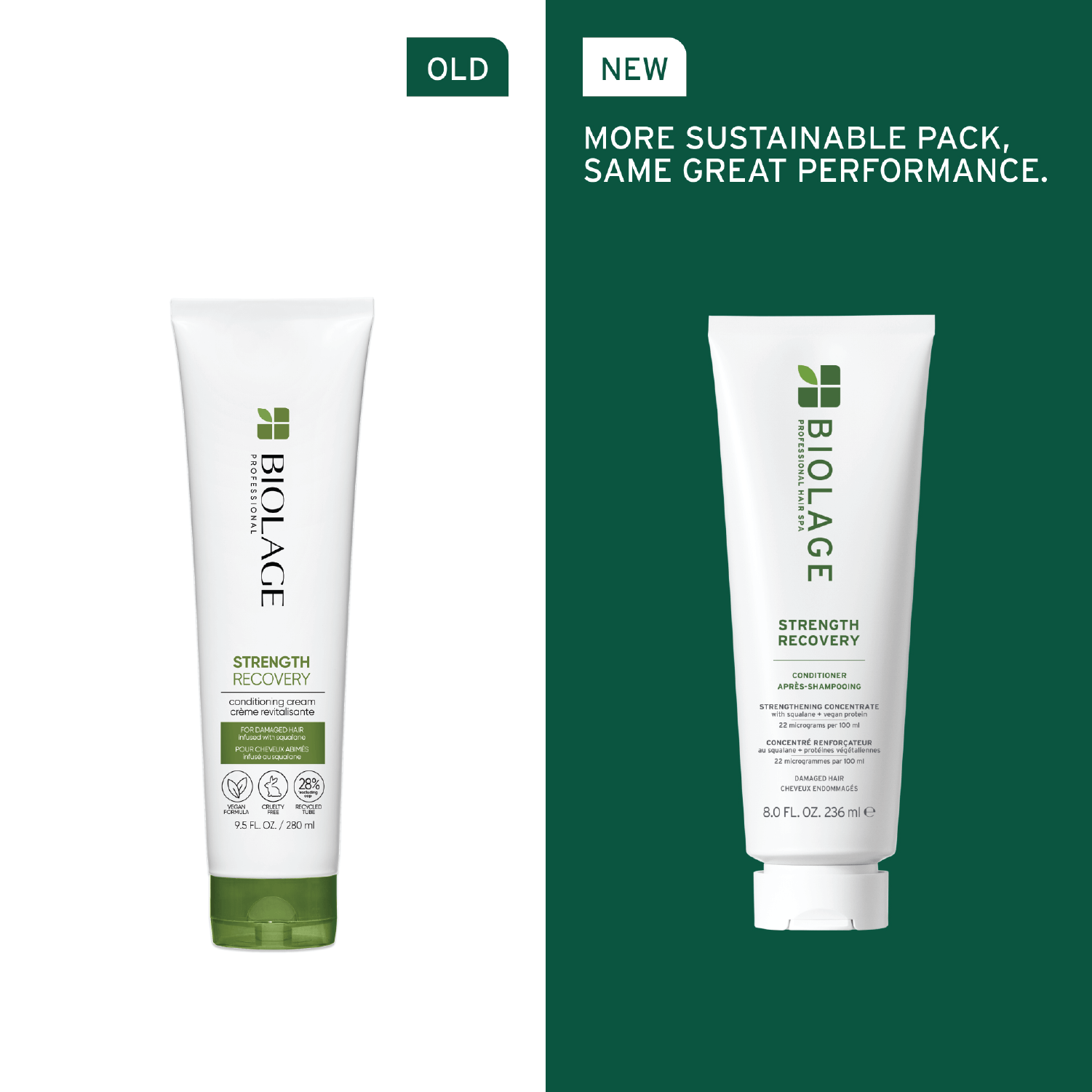 Biolage Strength Recovery Conditioner 236ml