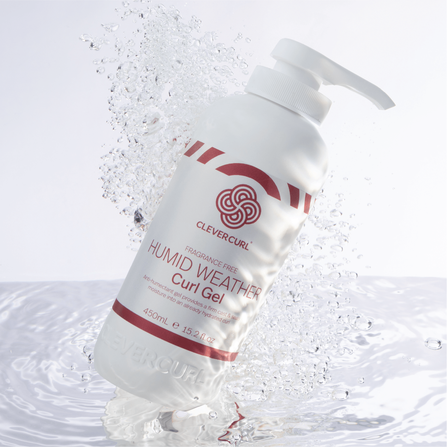 Clever Curl Fragrance Free Humid Weather Gel 450ml