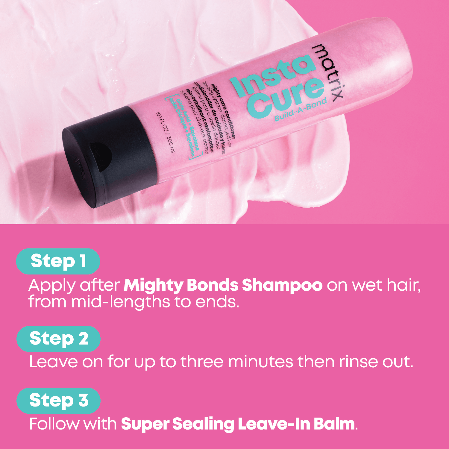 Matrix Total Results Instacure Build A Bond Conditioner 1 Litre