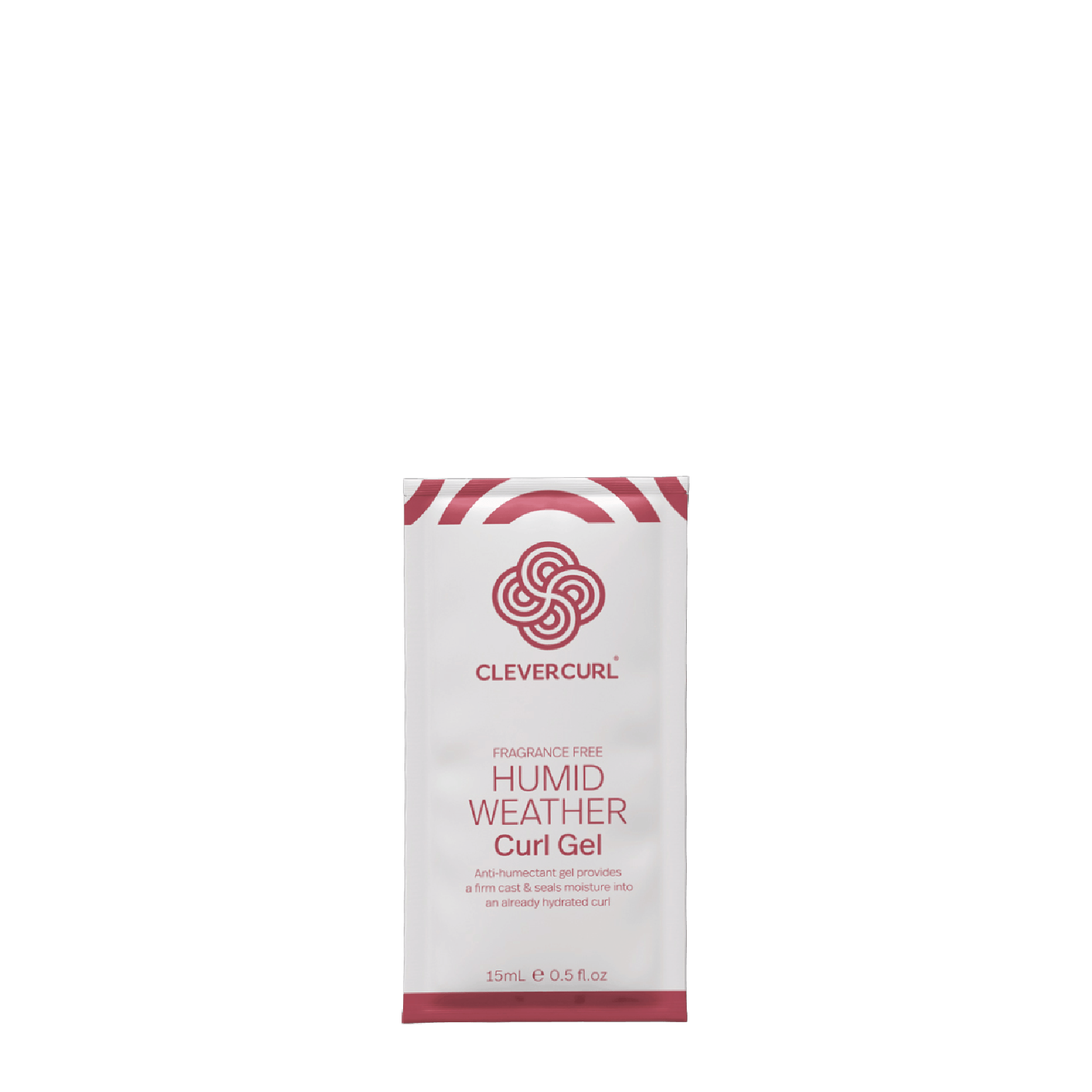 Clever Curl Fragrance Free Humid Weather Gel 15ml sachet