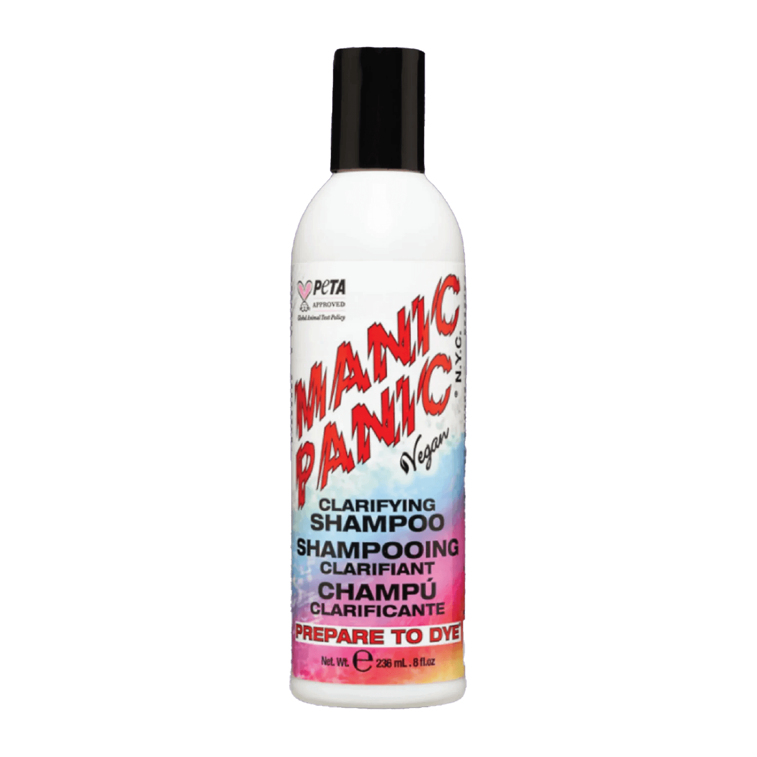 Manic Panic® Prepare To Dye® Clarifying Shampoo 236ml