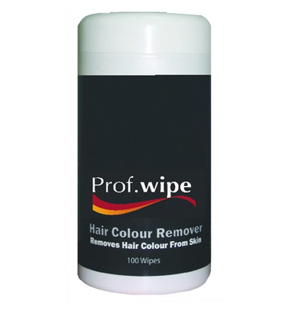 Prof. Wipe Hair Colour Remover 100 Wipes