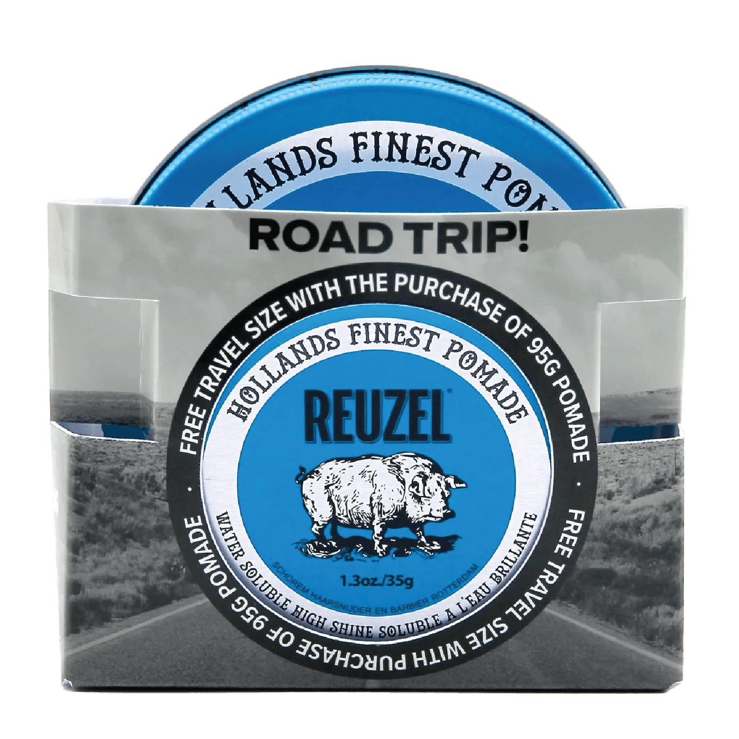 Reuzel Road Trip Blue Pomade 95g Travel Pack