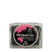 555 Ripple Pins  2" Black