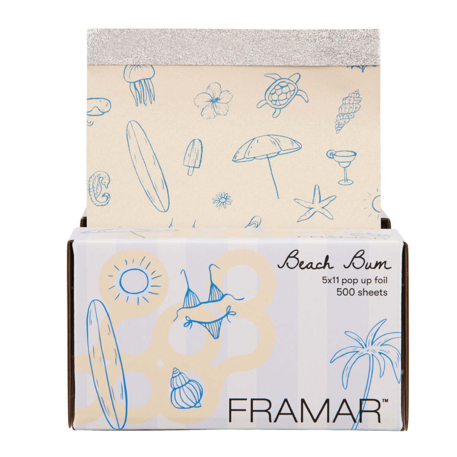 Framar Beach Bum Pop Up Foils - 500 Sheets - Limited Edition