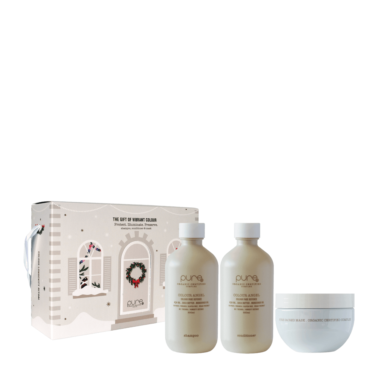 Pure Colour Angel + Sacred Mask Trio