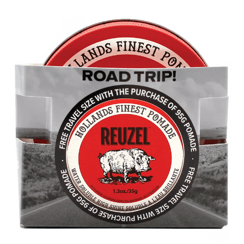 Reuzel Road Trip Red Pomade 95g  + 35g Free