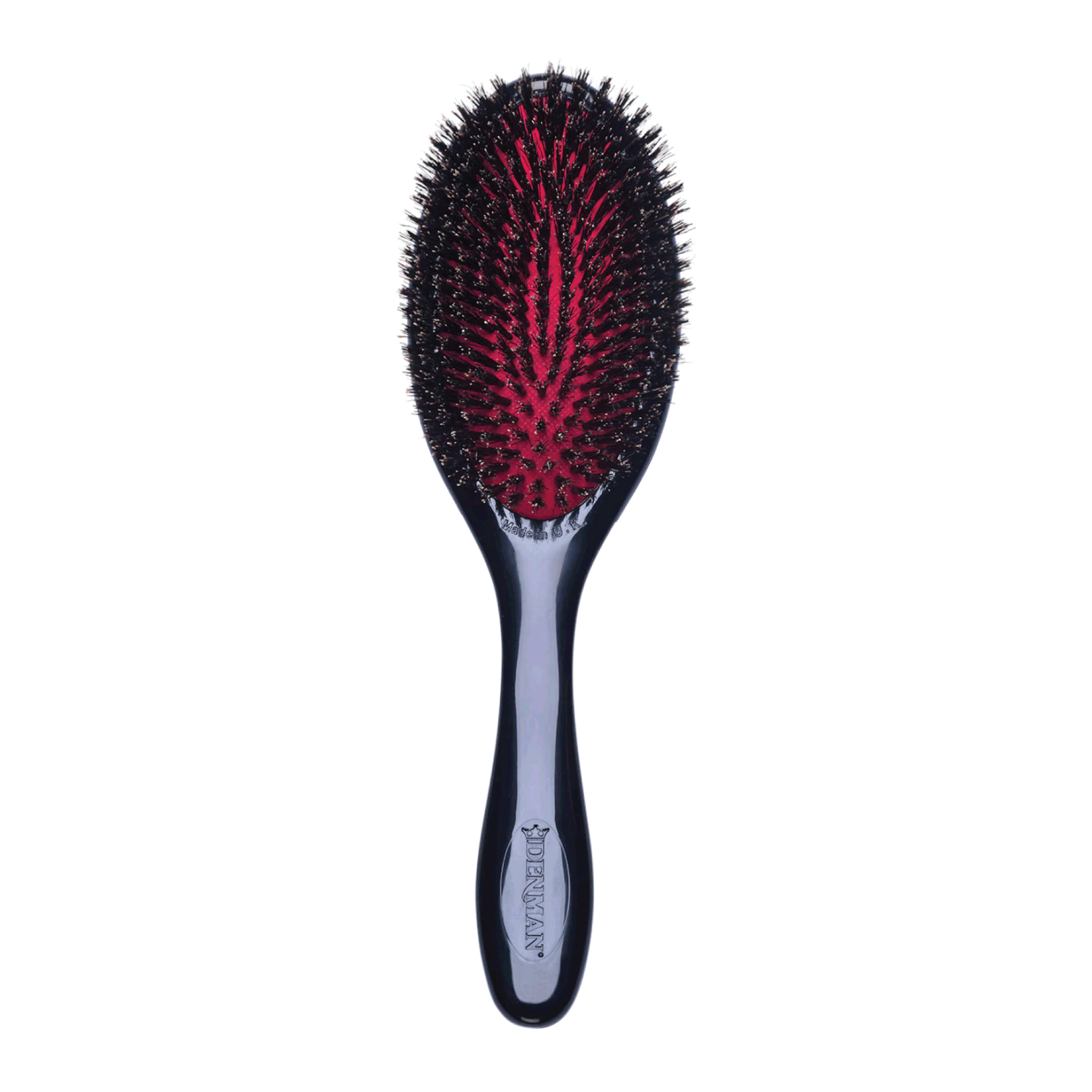 Denman Medium Cushion/Natural Bristle Brush D82M