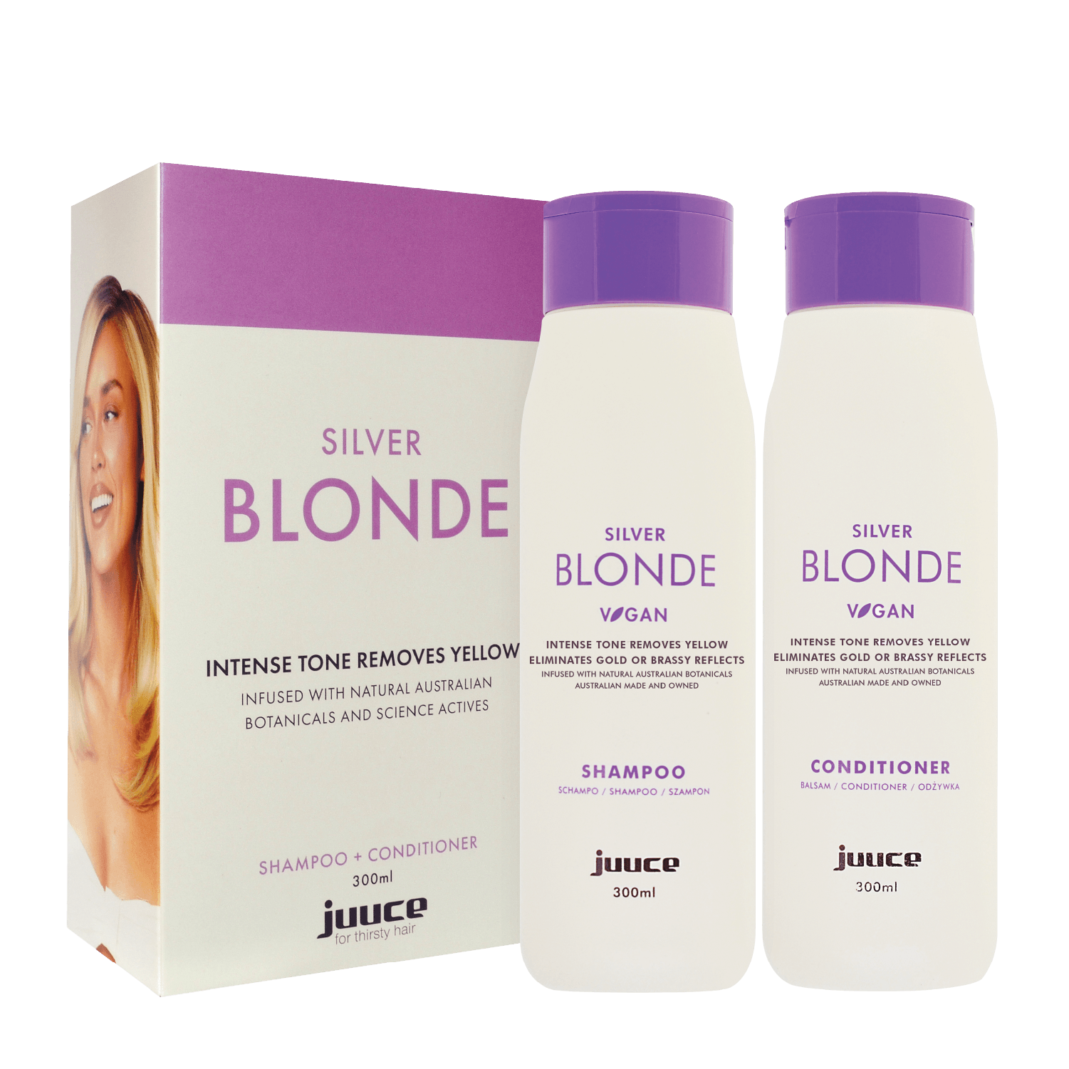 JUUCE Silver Blonde Duo