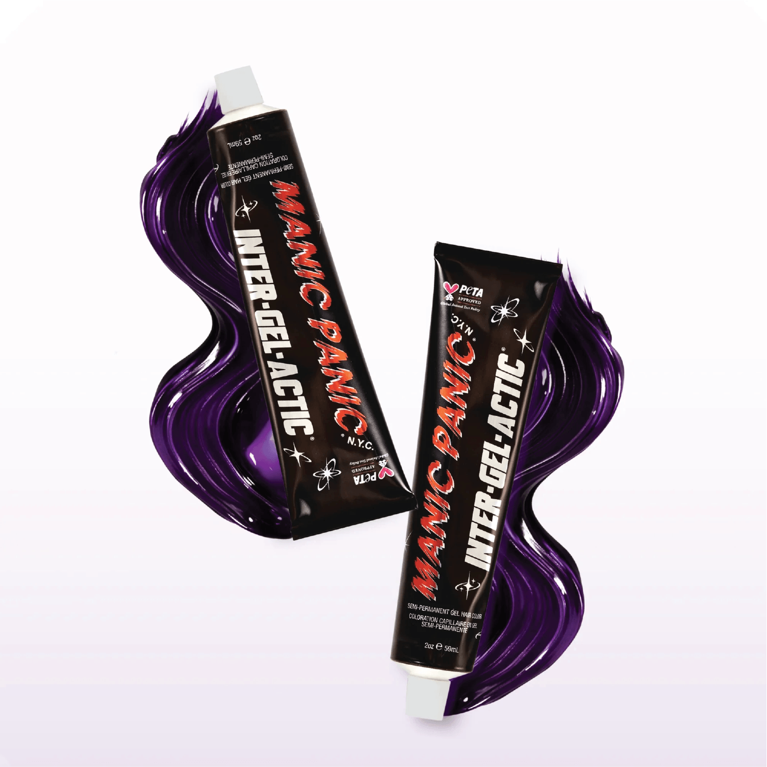 Manic Panic® Inter-GEL-actic™ Hair Color Kit - Love Power Purple™