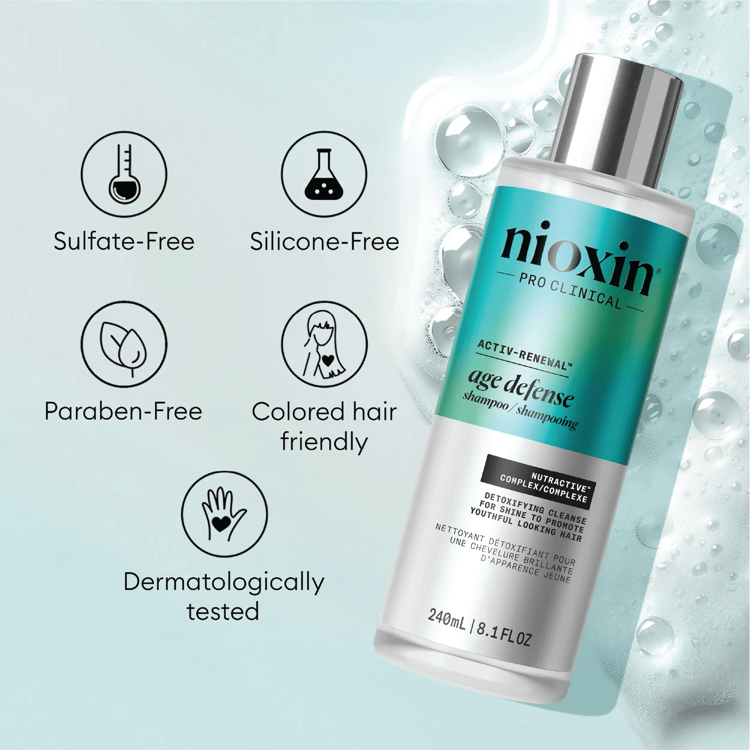 Nioxin Age Defense Shampoo 240ml