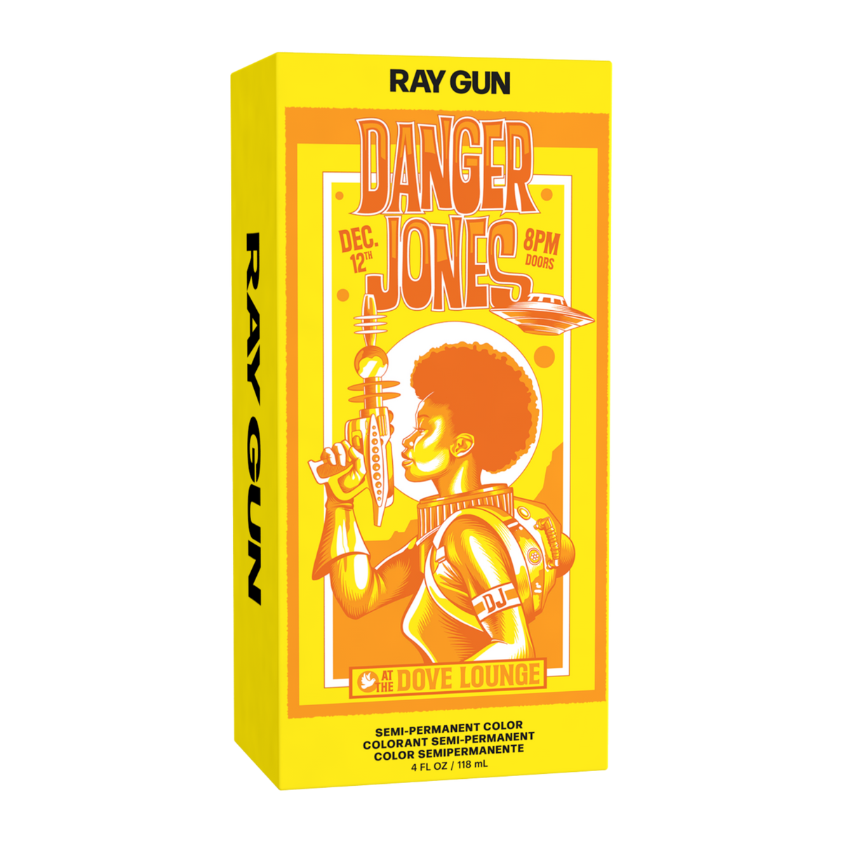 Danger Jones Semi-Permanent Colour - Ray Gun (Neon Yellow) 118ml