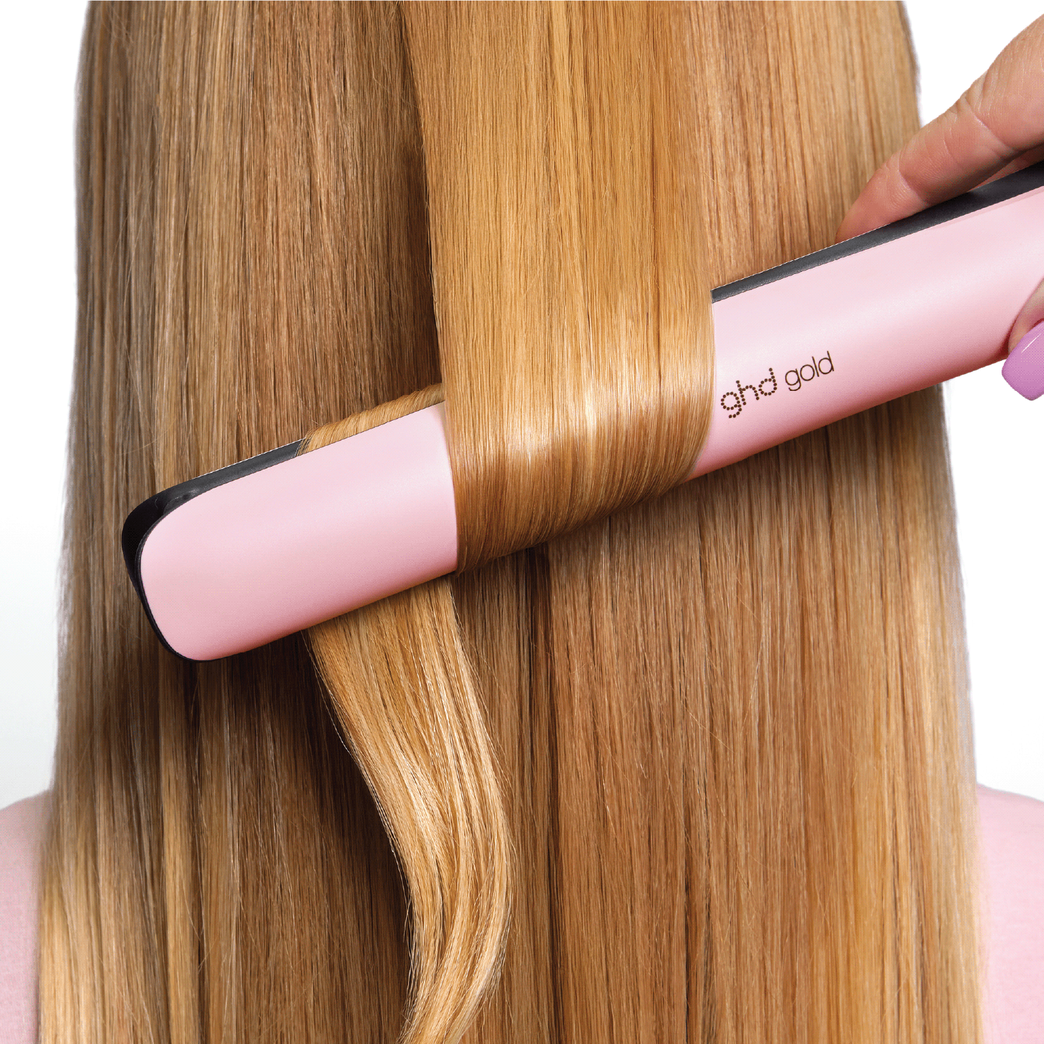 ghd Gold Styler in Pink Sorbet