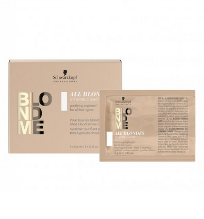 Schwarzkopf Blondme Detox Vitamin C Shots 5x5g *