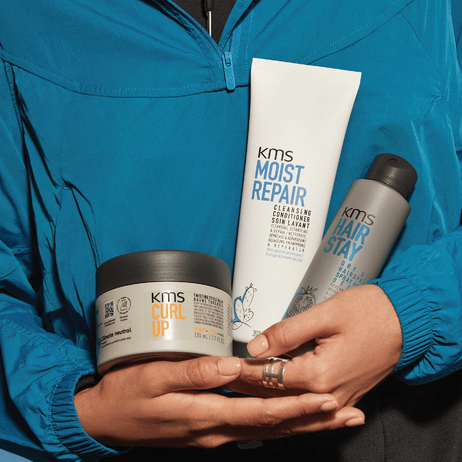 KMS Hair Stay Dry Oil Spray 150ml